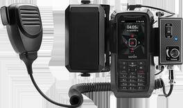 Google - GPS Lockbox Mobile Mounting with Atmos Temperature Control System and Push to Talk Speaker System Kit - XP5s - Black