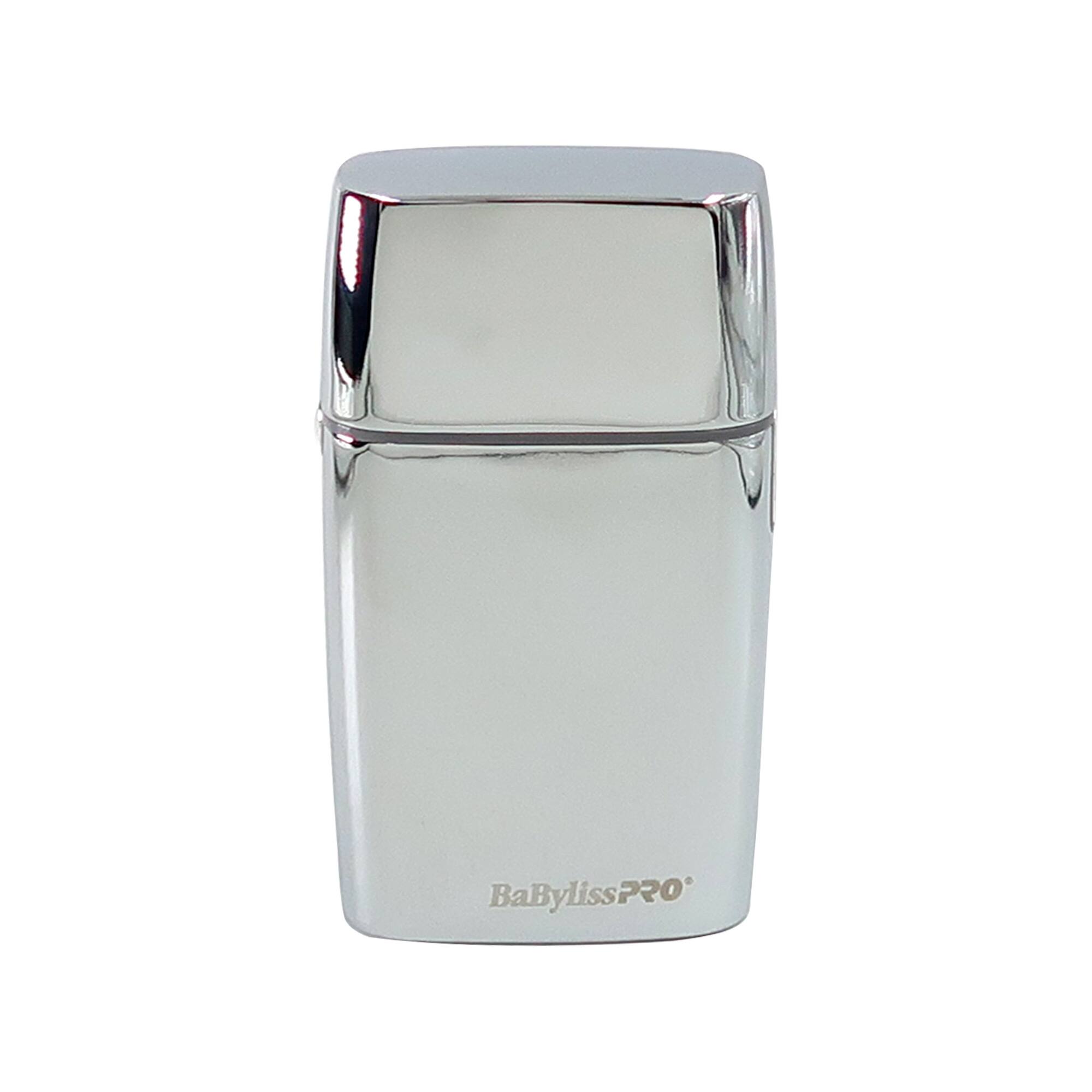 Alt View 1. Babyliss - BaByliss PRO FOILFX02 Cordless Metal SILVER Double Foil Shaver FXFS2S-SILVER - Silver.