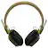 Front Standard. Outdoor Tech - Privates Over-the-Ear Headphones - Green.