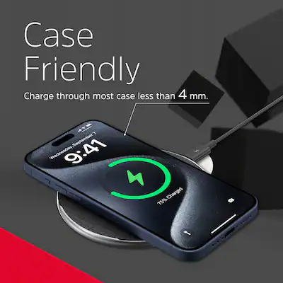 Cargador Carga Rapida Cargador Inalu00e1mbrico Ru00e1pido Stand,15