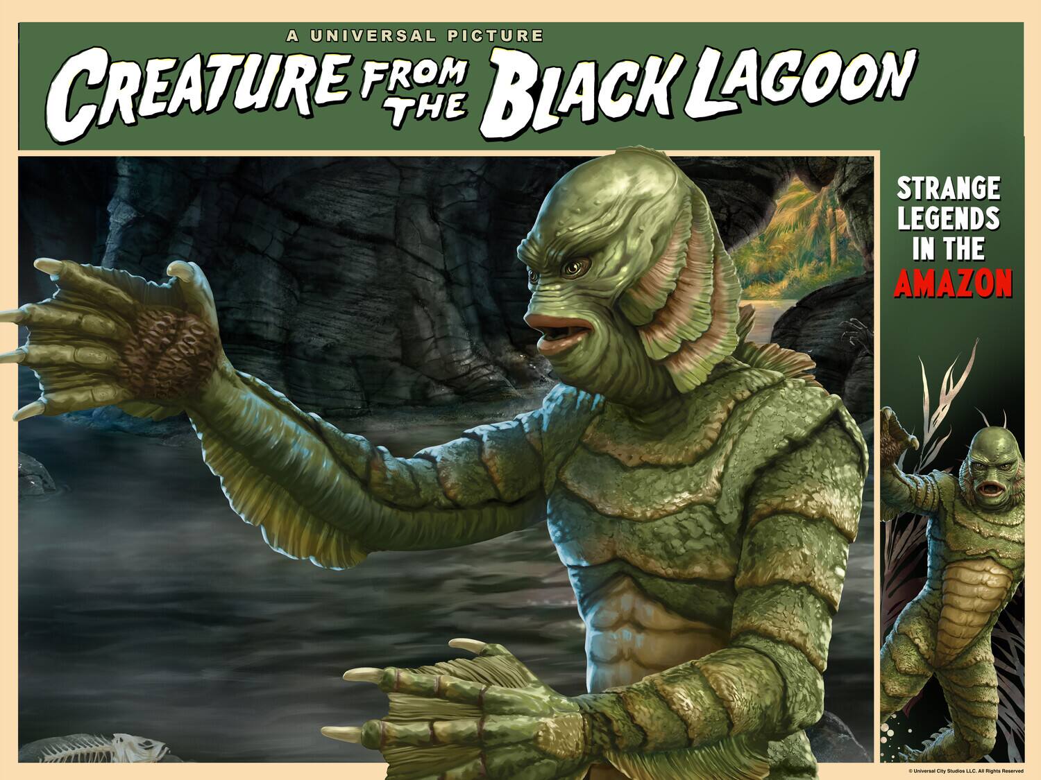 A UNIVERSAL PICTURE  
CREATURE FROM THE BLACK LAGOON  
STRANGE LEGENDS IN THE AMAZON