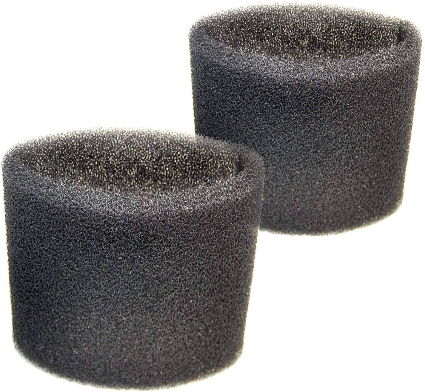 Front. HQRP - HQRP 2-Pack Foam Sleeve Filters for Shop-Vac Wet/Dry Vacuums 5 gallon and above, Type R 90585 9058500 Replacement.