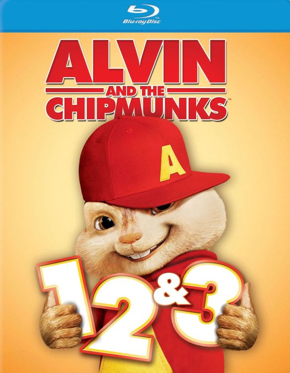  Alvin and the Chipmunks 1, 2 &amp; 3 [3 Discs] [Blu-ray]
