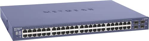 Angle Standard. NETGEAR - ProSafe Gigabit Stackable Smart Switch.