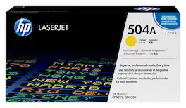 HP - 504A High-Yield Toner Cartridge - Yellow