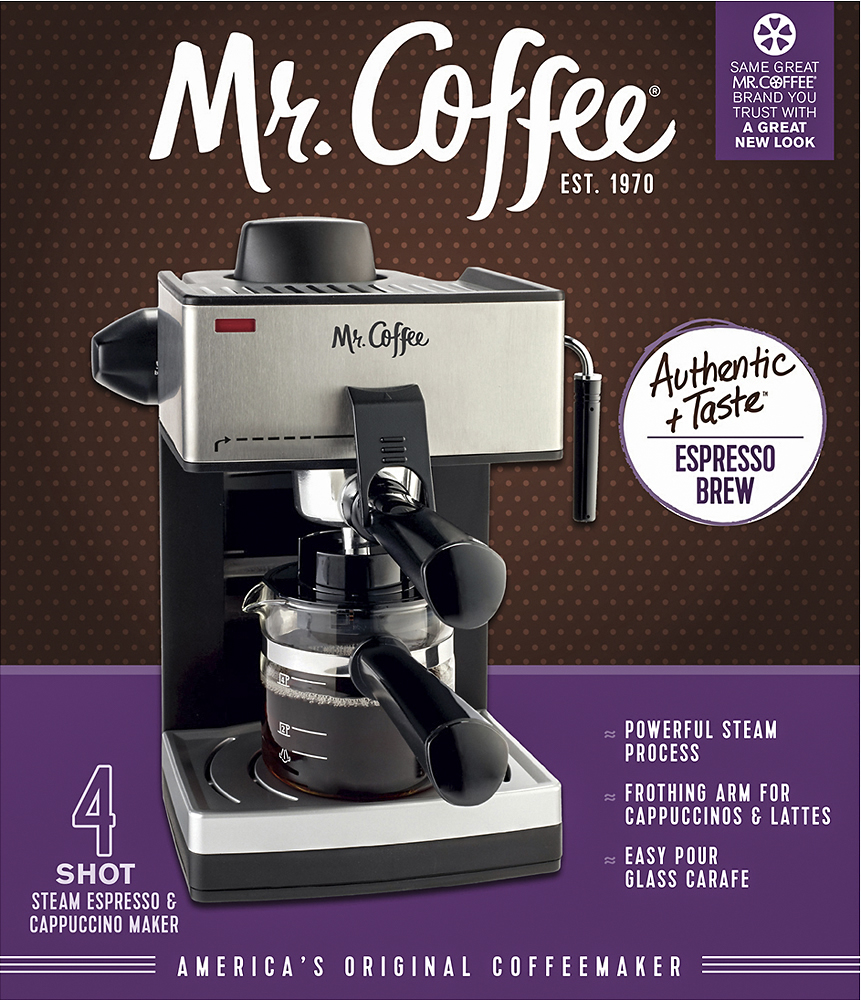 Mr. Coffee® One-Touch CoffeeHouse Espresso and Cappuccino Machine