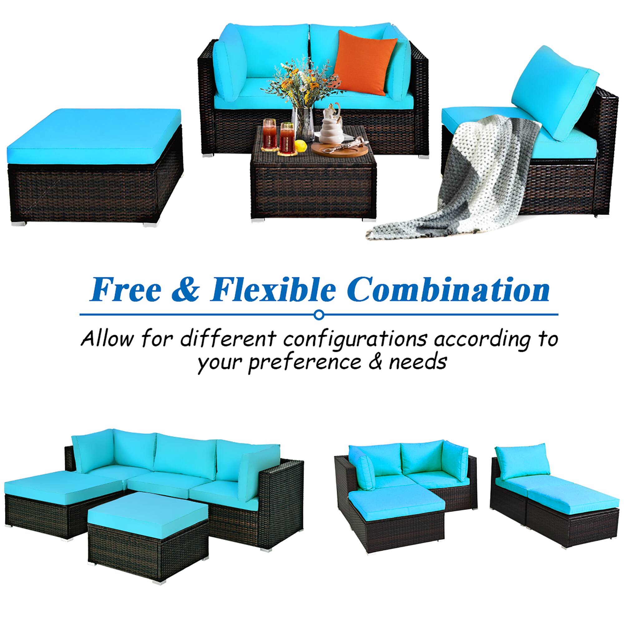 Free & Flexible Combination
Allow for different configurations according to your preference & needs