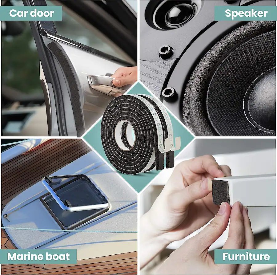 Home Intuition Door Draft Stopper for Cold Air – Winter Insulation with ...