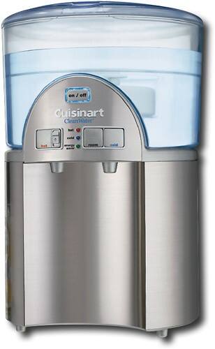 Angle Standard. Cuisinart - CleanWater 2 Gal. Countertop Filtration System - Stainless-Steel.