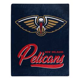 Northwest - New Orleans Pelicans 50" x 60" Signature Raschel Plush Throw Blanket - Multicolor