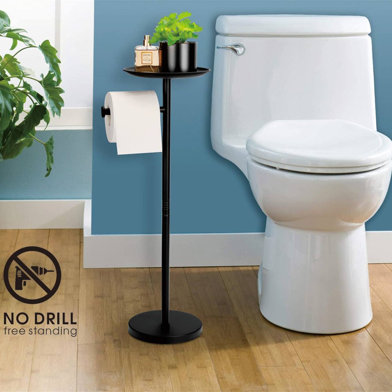 NO DRILL  
free standing