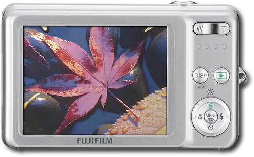 Voorkeur teer Afhankelijk Best Buy: FUJIFILM 10.2-Megapixel Digital Camera Silver J27 SILVER
