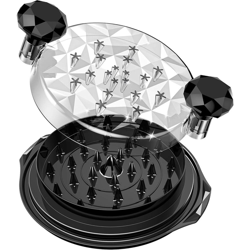 PARKER SLATER - Chicken Shredder Tool with Brush – BPA-Free, Anti-Slip, Dishwasher Safe - Black