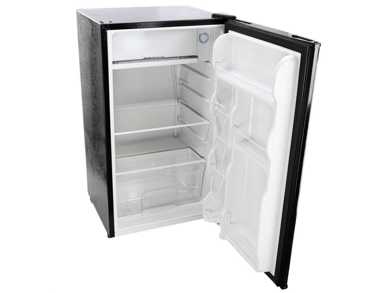 Alt View 5. MegaChef - MegaChef 3.2 Cubic Feet Refrigerator in Black - Black.