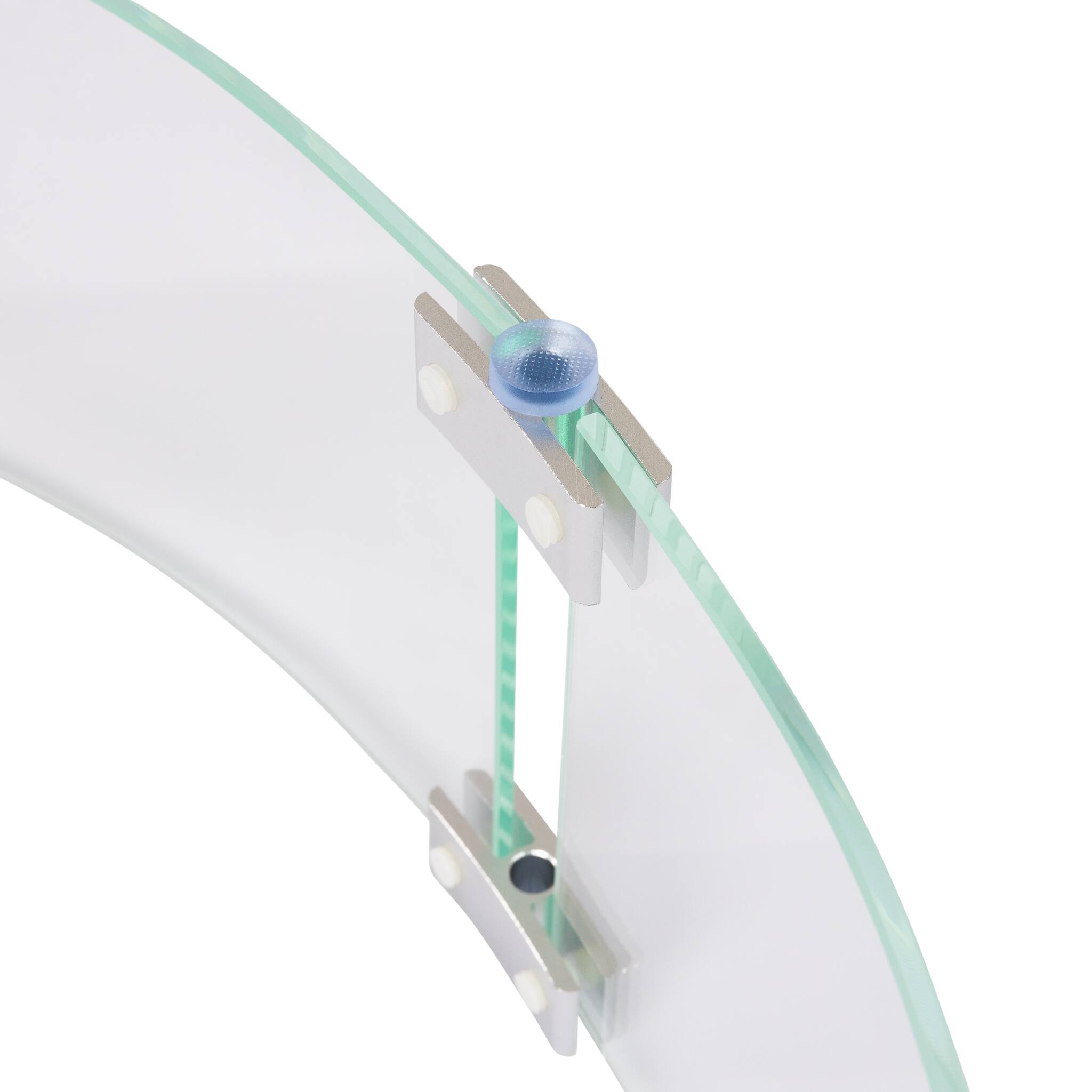 Alt View 13. Fire Sense - Tempered Glass Wind Guard for Round LPG Fire Pits - Clear.