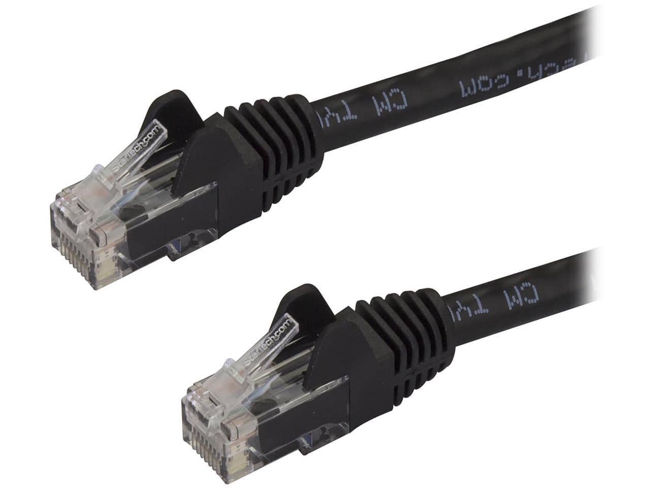 StarTech.com - N6PATCH10BK 10 ft. Cat 6 Black Cat. 6 Patch Cable