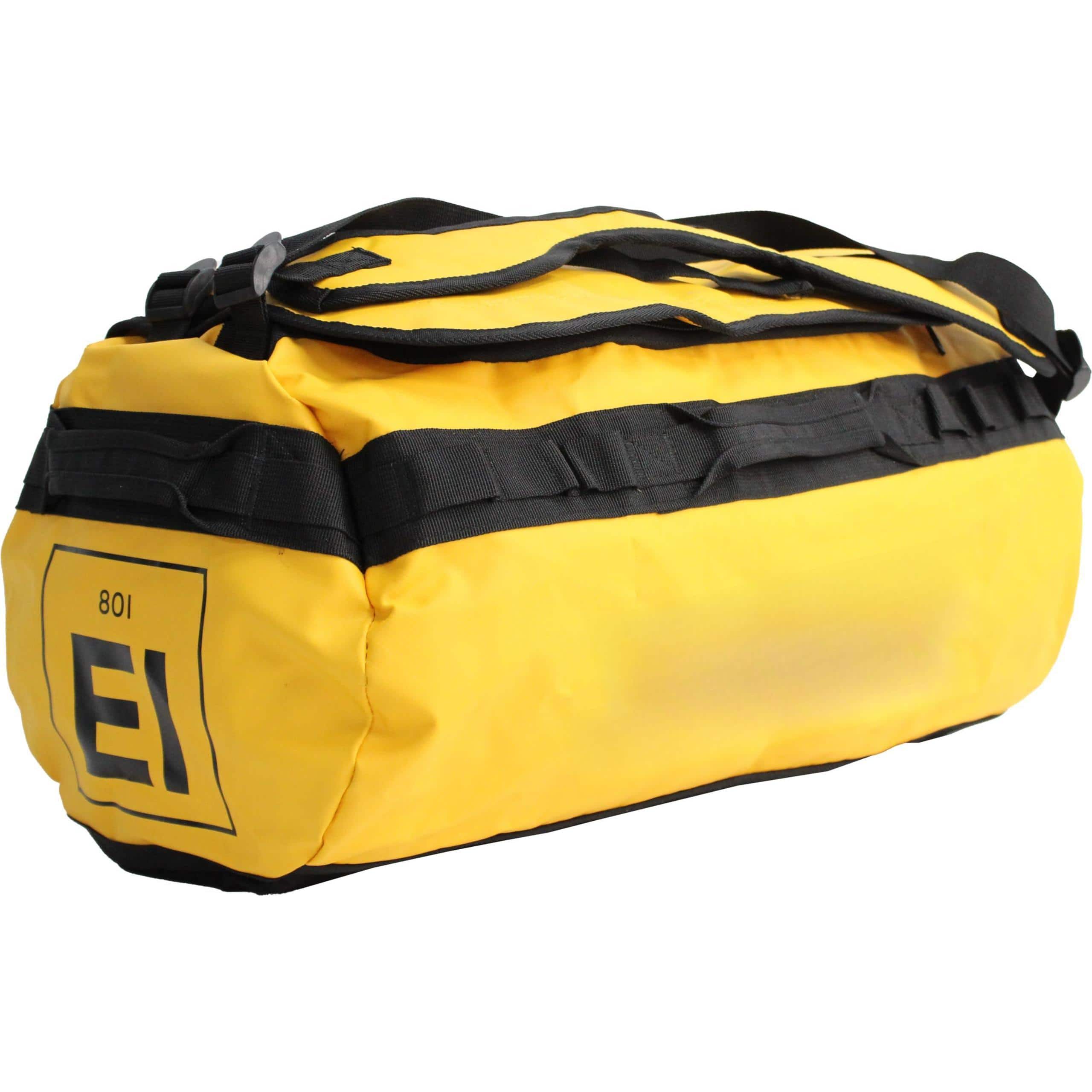 Paradigms Interiors - Trailhead Duffel Bag Shoulder Straps Waterproof Imperial Medium - Yellow-Small 30 Liters