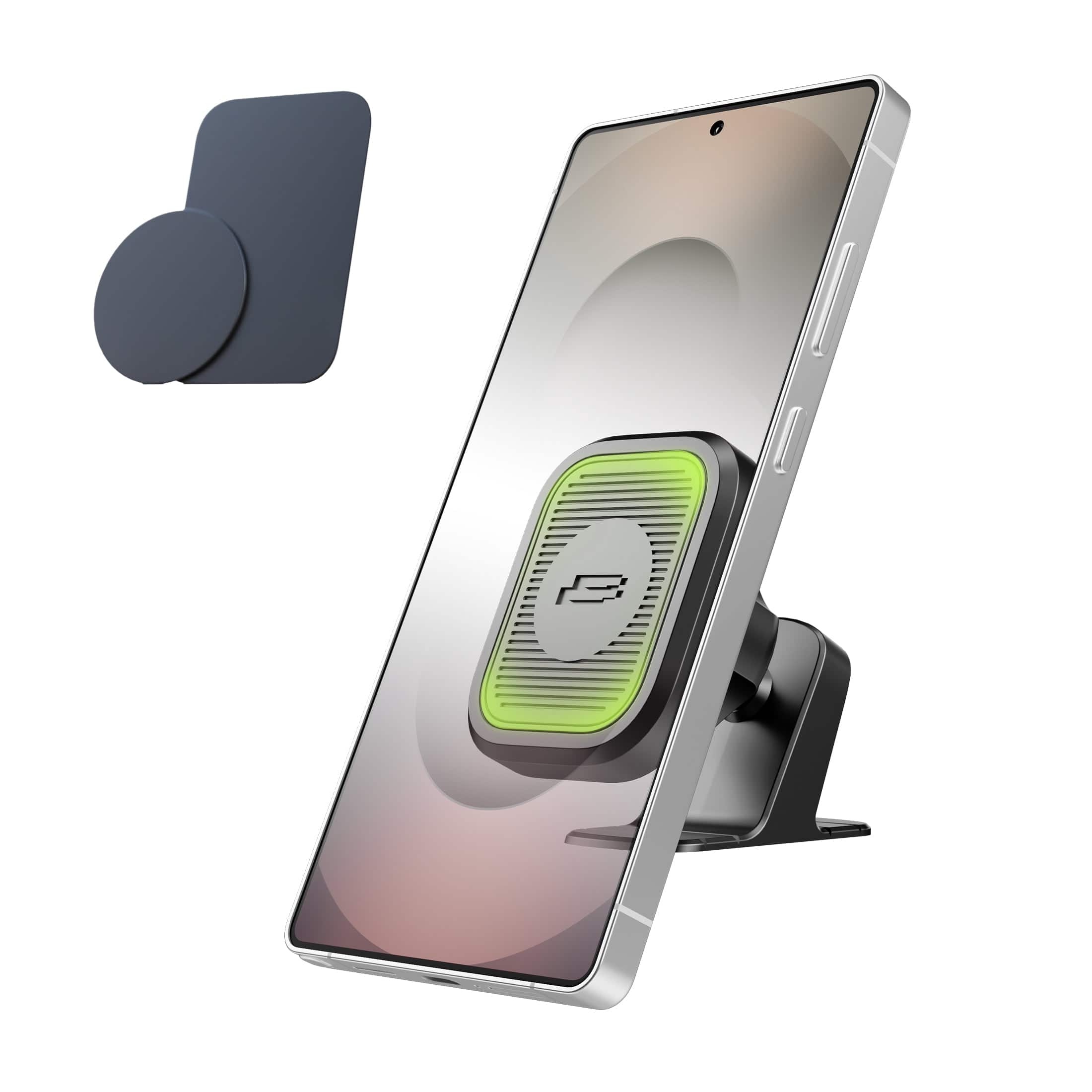 Bracketron - MagDash Magnetic Car Phone Mount, Dashboard Holder with 360° Rotation for iPhone & Android - Black