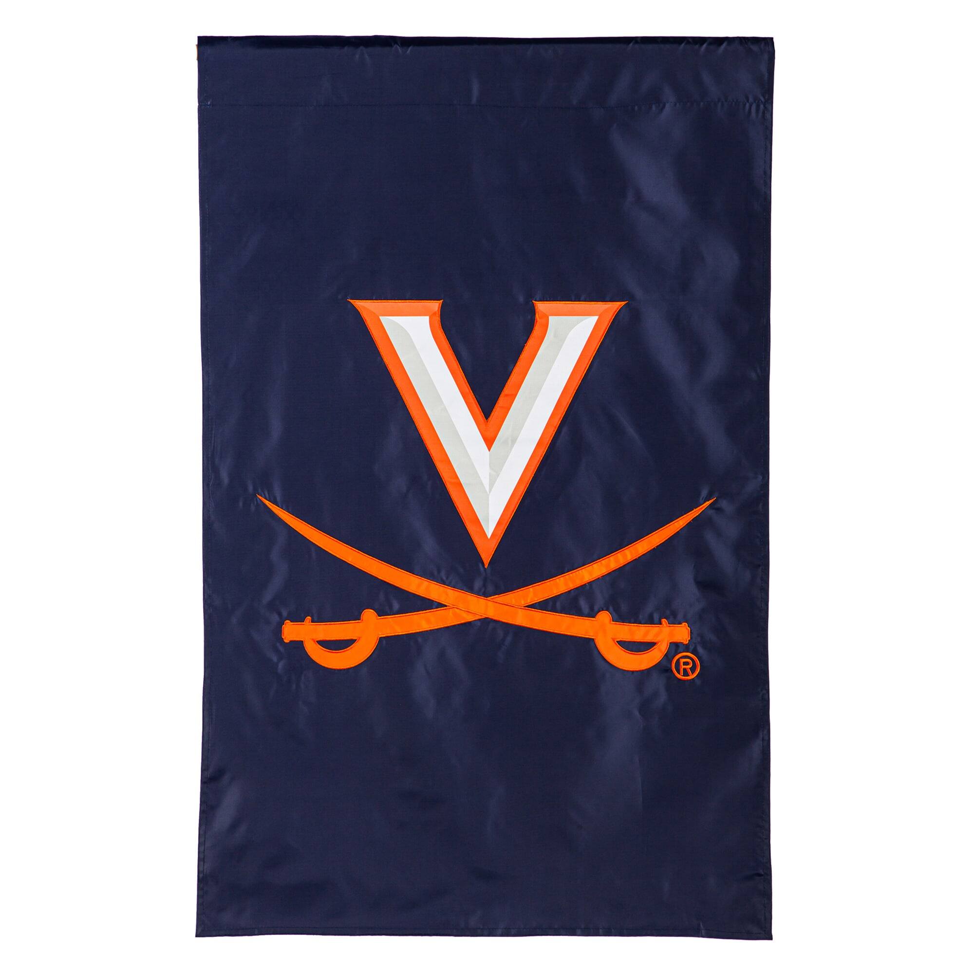 Front. Evergreen Enterprises - Virginia Cavaliers 28" x 44" Double-Sided Garden Flag - Multicolor.