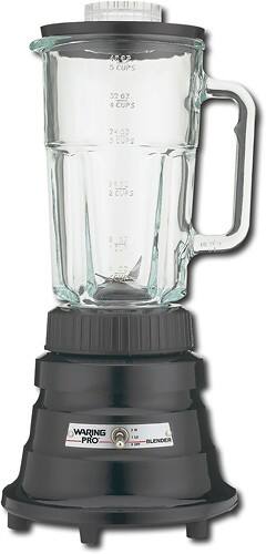 Front Standard. Waring Pro - Refurbished Professional 2-Speed Bar Blender - Ebony.