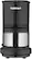 Front Standard. Cuisinart - Refurbished 4-Cup Coffeemaker - Black/Stainless-Steel.