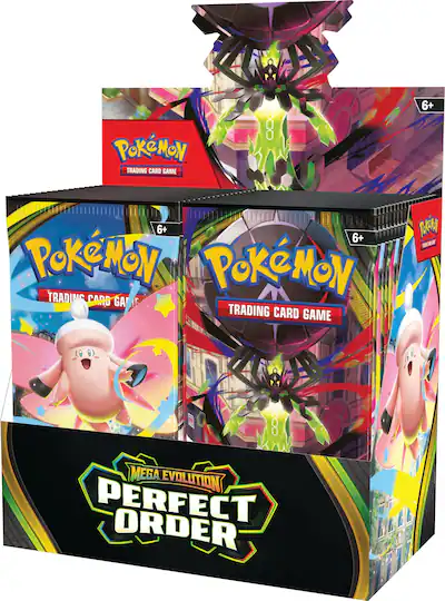Pokmon Trading Card Game: Mega Evolution Perfect Order Booster Box (36 Packs) 10-10380-119 - Best Buy Pokmon Trading Card Game: Mega Evolution Perfect Order Booster Box (36 Packs) 10-10380-119 - Best Buy