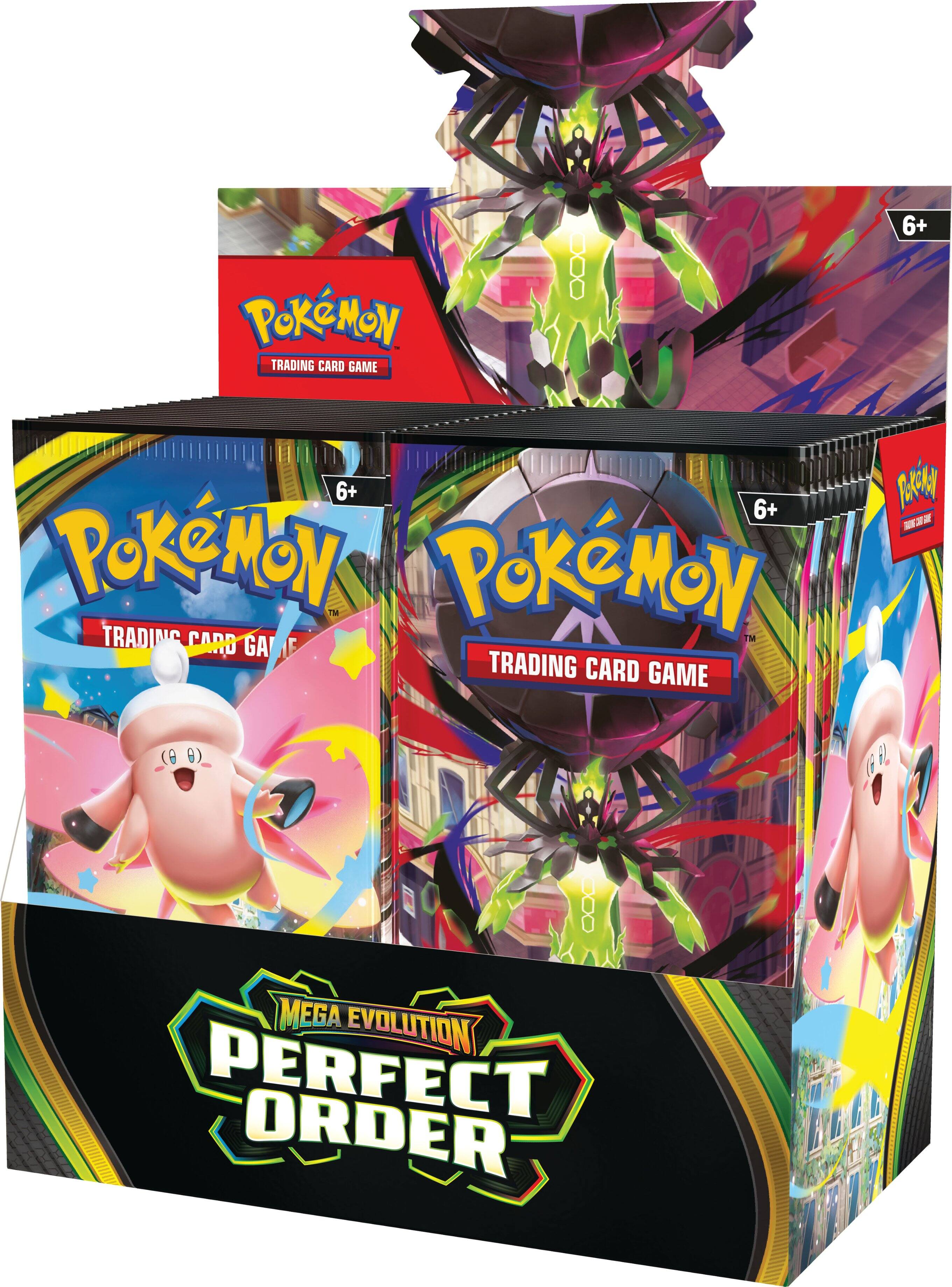 Pokémon - Trading Card Game: 6+  
Pokémon Trading Card Game  
Mega Evolution Perfect Order