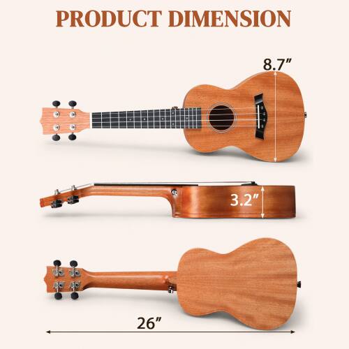 PRODUCT DIMENSION  
8.7"  
3.2"  
26"