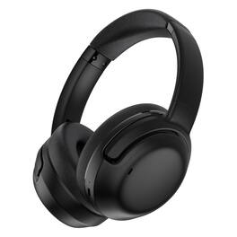 RCA - WAVE-76 Bluetooth Wireless On-Ear Headphones, ANC, On-Ear Controls, 3D Earpads, 25 Hr Play Time - Black