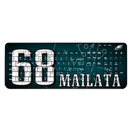 Keyscaper - Jordan Mailata Philadelphia Eagles Wireless Keyboard - Black