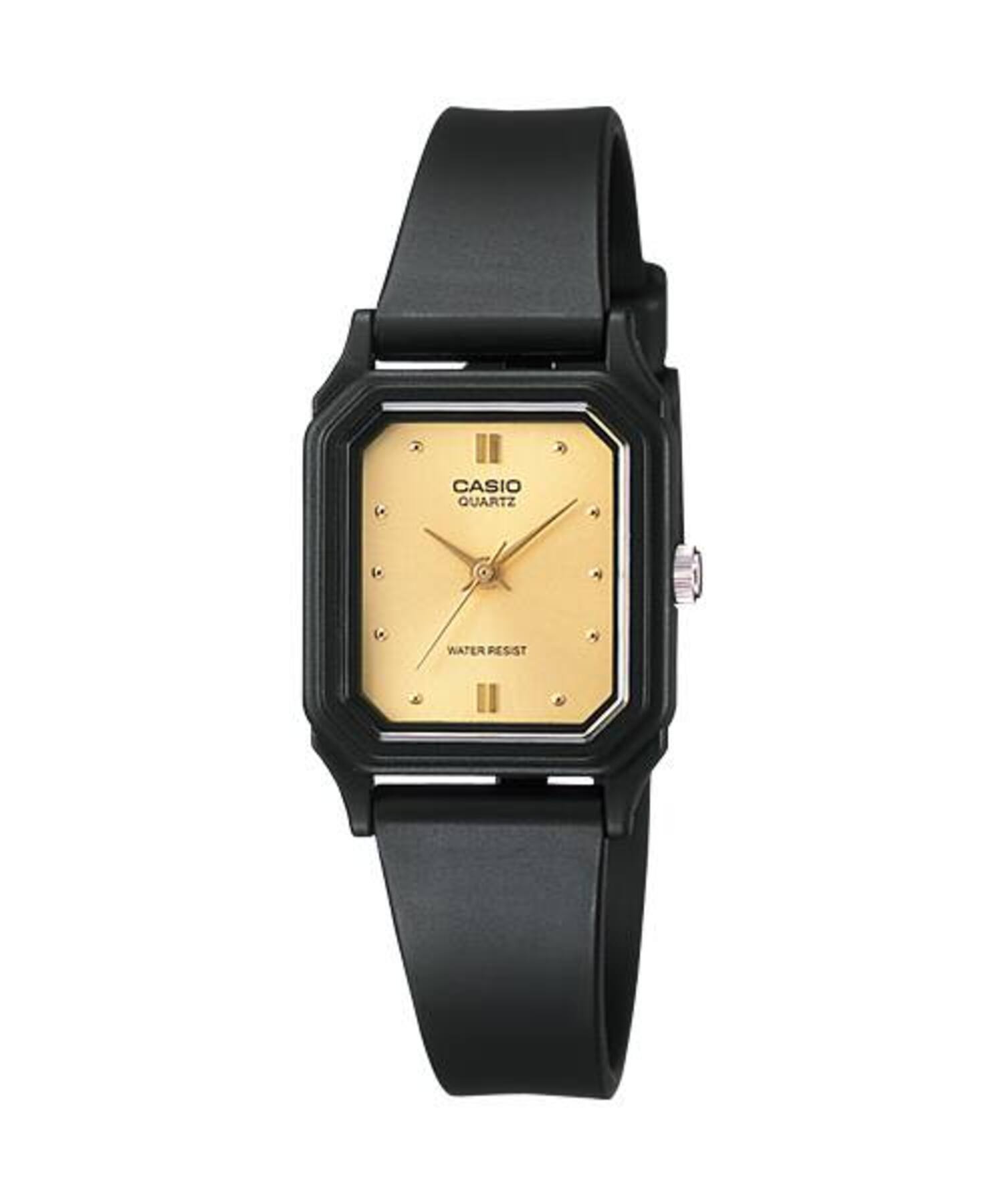 Casio - Women’s Watch with Gold Dial - LQ-142E-9A - Black