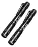 VEVOR - Pen Light, 2-Pack 100 Lumens Pocket Flashlight with Clip, IPX4 Waterproof Portable Penlight, Compact and Lightweigh - Black