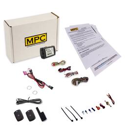 MPC - 1-Button Remote Start Kit For 2008-2015 Toyota Land Cruiser - Push-to-Start -Gas - Black