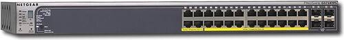 Front Standard. NETGEAR - ProSafe Stackable Smart Switch with PoE.