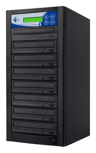 Best Buy: EZ Dupe 7-Target CD and DVD Duplicator Black GS07DVDB