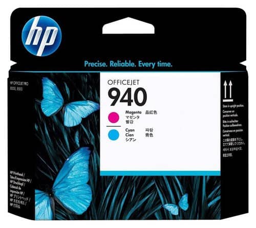 HP - C4901A High-Yield Ink Cartridge - Cyan/Magenta - Larger Front