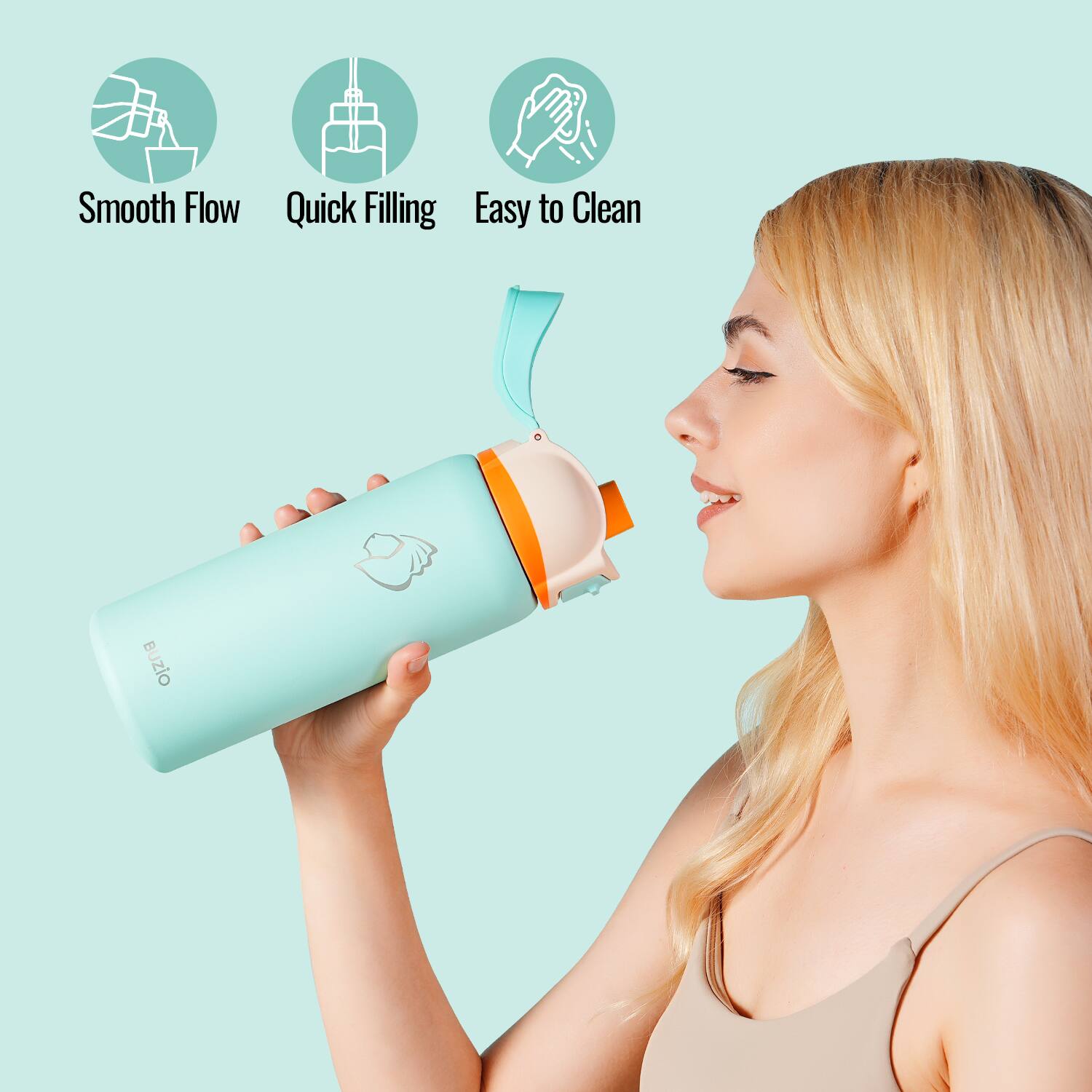 Smooth Flow  
Quick Filling  
Easy to Clean  

BUZIO