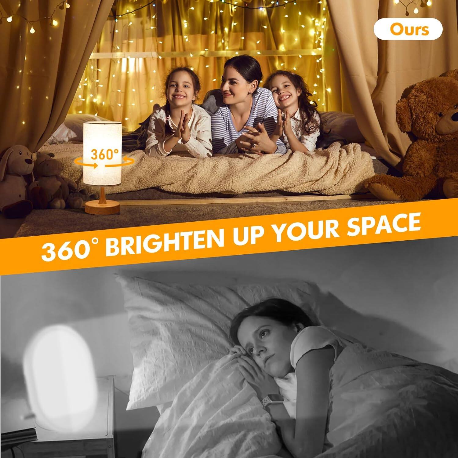 360° BRIGHTEN UP YOUR SPACE

Ours