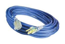 ProjeX - Outdoor 50 ft. L Extension Cord 14/3 SJOW - Blue