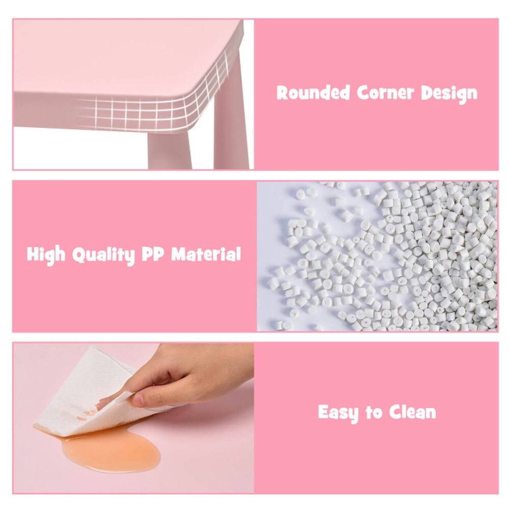 Rounded Corner Design  
High Quality PP Material  
Easy to Clean