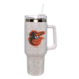 The Memory Company - Baltimore Orioles 40oz. Bling Colossal Tumbler - Multicolor