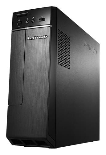 Front Standard. Lenovo - Desktop - Intel Core i3 - 6GB Memory - 1TB Hard Drive.