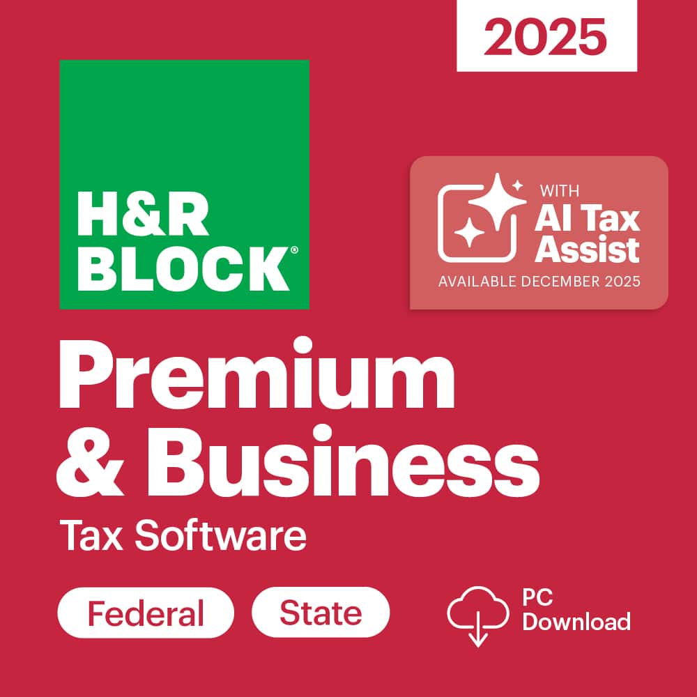 H&R Block - Tax Software Premium & Business 2025 - Windows