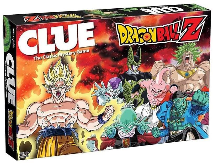 USAoploy - Dragon Ball Z Clue Board Game | 2-6 Players - Red