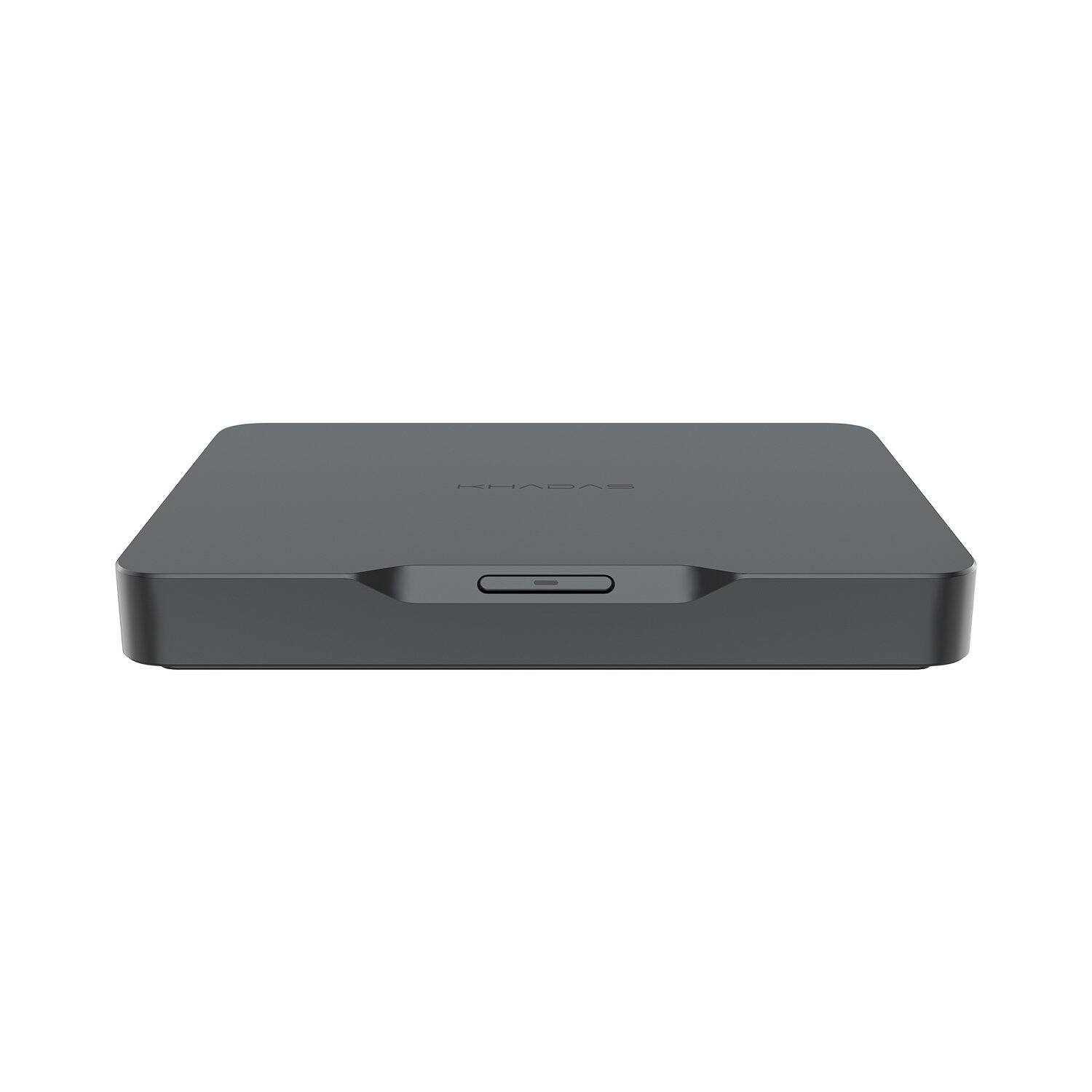Angle. KHADAS - Mind 1 Mini PC - Intel Core i5-1340P, 16GB Memory, 512GB SSD Storage, Windows 11 Home - Lava Gray.