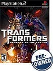 Front Detail. Transformers: Revenge of the Fallen — PRE-OWNED - PlayStation 2.