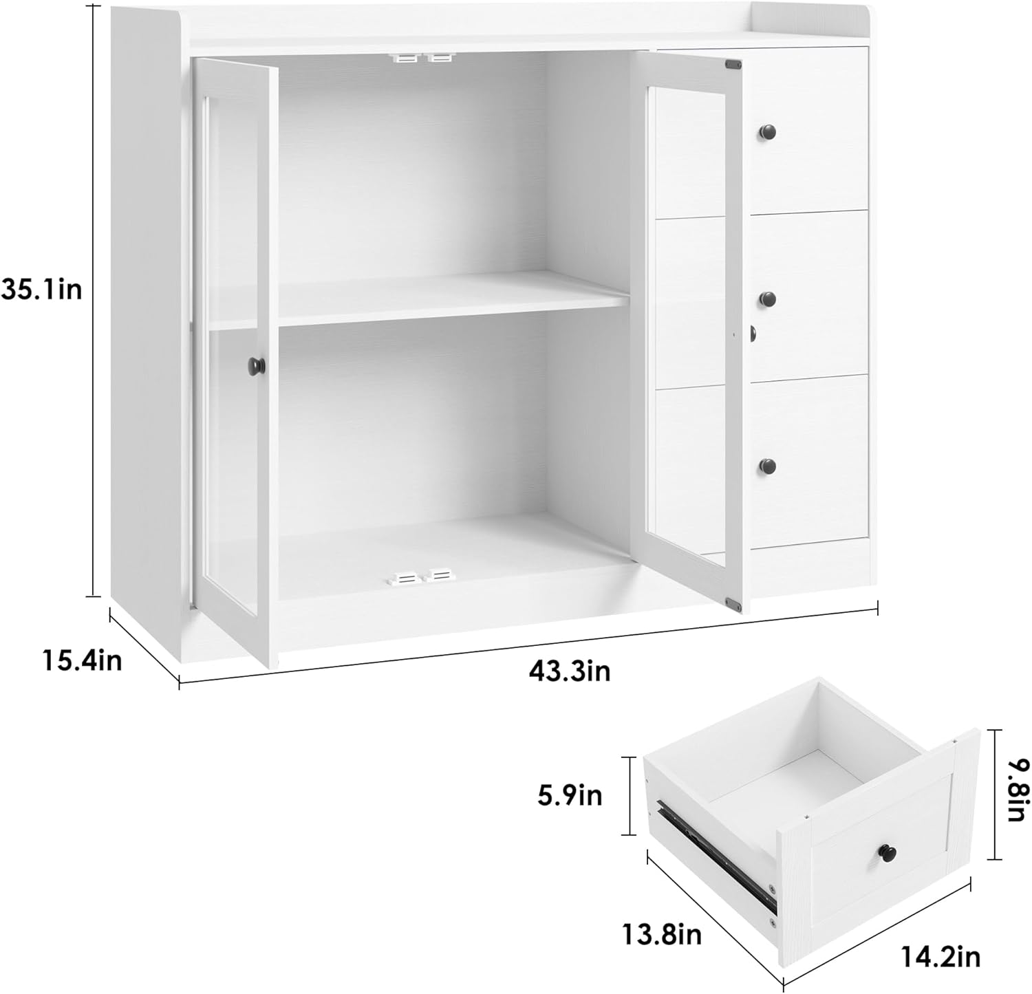 35.1in  
15.4in  
43.3in  
5.9in  
9.8in  
13.8in  
14.2in