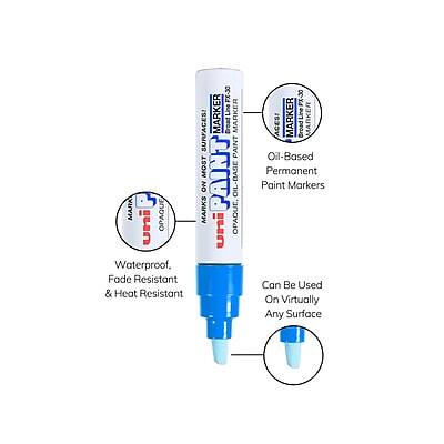 MARK OPAQUE Oil-Based Permanent Paint Markers

- Waterproof
- Fade Resistant & Heat Resistant
- Can Be Used On Virtually Any Surface

Broad Paint Line
Most Paint On Oil-Based Marks

DC-X4