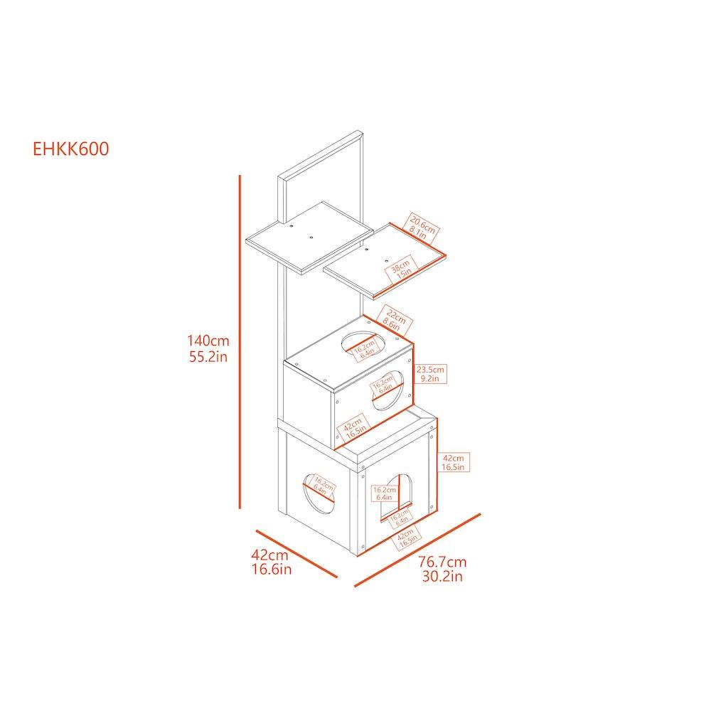 EHKK600

20.6cm  
8.1in

35cm  
14in

140cm  
55.2in

8.6in  
22cm

16.20m  
6.4m

23.5cm  
9.2in

42cm  
16.5in

42cm  
16.6in

76.7cm  
30.2in