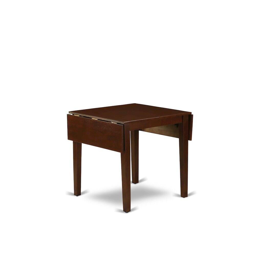 Alt View 3. East West Furniture - 3 Piece Modern Dining Table Set Consists of a Rectangle Kitchen Table - Red.